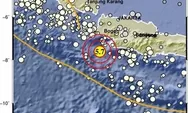 Gempa Terkini Magnitudo 5,7 Guncang Bayah Banten, Terasa Hingga Jakarta dan Bogor