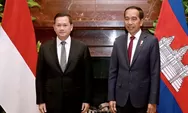 Bertemu PM Kamboja, Jokowi Bahas Impor Beras
