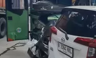 Kecelakaan Beruntun di Jalan Transyogi Cibubur, Empat Orang Luka