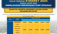 Tarif Tol Jakarta-Cikampek dan Jalan Layang MBZ Naik Mulai 9 Maret 2024