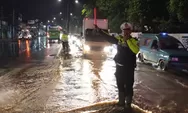 Simpang Hek Kembali Banjir, Lalu Lintas Macet Rabu Malam