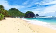 Pantai Watu Leter, Destinasi Wisata Tersembunyi di Malang Selatan Dekat Goa Cina