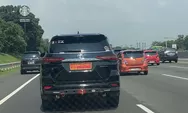 Pelat Mabes TNI di Fortuner Sopir Arogan Ternyata Pinjaman dari Kakak