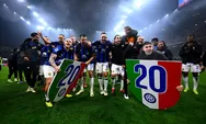 Taklukkan AC Milan di San Siro, Inter Milan Kunci Gelar Juara Serie A