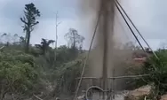 Video Viral Semburan Minyak di Aceh, Warga Gali Tanah Langsung Dapat Minyak