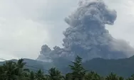Gunung Dukono Erupsi, Tinggi Letusan Nyaris 2 Ribu Meter