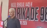 Ganjar Pranowo Hadiri Halal Bihalal Barikade 98