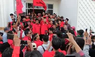 Ribuan Simpatisan Kawal Narjo Daftar Jadi Calon Bupati Kabupaten Brebes