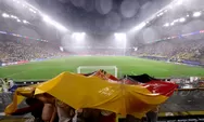 Seorang Pria Ditangkap di Atap Stadion saat Jerman Vs Denmark
