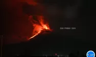 Gunung Lewotobi Laki-laki Meletus, Dilarang Beraktivitas dalam Radius 2 Km