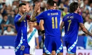 Messi dan Martinez Masing-masing Cetak 2 Gol, Timnas Argentina Hajar Guatemala 4-1