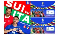 Susunan Pemain Swiss Vs Italia, 16 Besar Euro 2024