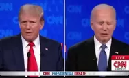 Debat Capres AS Memanas! Trump Sebut Biden seperti 'Orang Palestina'