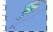 Gempa Terkini M5,4 Mengguncang Kupang NTT