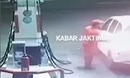 Video Viral Mobil Kabur Usai Isi BBM di SPBU Pasar Rebo, Seret Petugas Hingga Luka Parah
