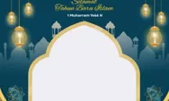 25 Link Twibbon 1 Muharram 1446 Hijriah, Bagikan di Media Sosial untuk Tahun Baru Islam Penuh Makna
