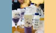Kreasi Latte Ubi Ungu Ala Korea di Bulan Ramadan