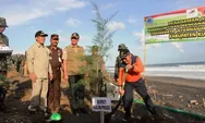 BNBP - Pemkab Kulonprogo Tanam Bibit Pohon di Selatan Bandara Baru