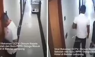 Apa Yang Terjadi Di Kamar 201? CCTV Hotel Seret Dua ASN Guru SD