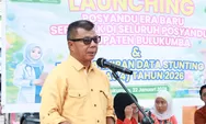Bupati Bulukumba Launching 605 Posyandu Era Baru