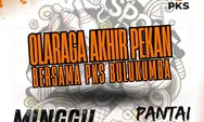 PKS Bulukumba Gelar Olahraga Akhir Pekan Bersama Di Pantai Merpati