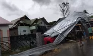 Angin Puting Beliung Hantam Desa Gattareng Bulukumba, Puluhan Rumah Warga Rusak