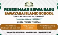 Penerimaan Siswa Baru Sawayaka Islamic School Bulukumba Resmi Dibuka