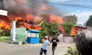 Si Jago Merah Mengamuk, Puluhan Rumah Warga Ujung Bulu Hangus Terbakar