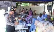 Gerakan Pangan Murah Polres Bulukumba Diserbu Warga, Beras 1,2 Ton Ludes
