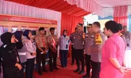 Kapolres Bulukumba Tinjau Pos Terpadu Pengamanan Idul Fitri 1447 H