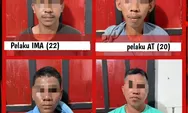 Modus Tabrak Korban, Empat Pelaku Curas Dibekuk Polres Bulukumba