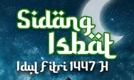 Pemerintah Tetapkan Idul Fitri 2026, 1 Syawal 1447 H Jatuh Pada 21 Maret