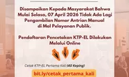 Disdukcapil Bulukumba Terapkan Antrian Online KTP-el, Antrian Manual Dihentikan