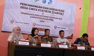 Tiga Desa Di Rilau Ale Jadi Percontohan Program Desa Cantik, BPS Dorong Pembangunan Berbasis Data