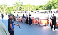 20 Gerobak UMKM Dibagikan Di Pantai Merpati, Ini Harapan Bupati Andi Utta