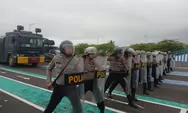 Jelang May Day, Polres Bulukumba Gelar Latihan Dalmas Dan Siaga Pengamanan
