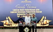 Ketua DPRD Bulukumba Dampingi Bupati Terima WTP Ke-13 Dari BPK