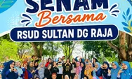 RSUD Bulukumba Gelar Senam Jumat Rutin, Pegawai Hingga Masyarakat Diajak Hidup Sehat