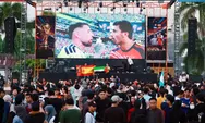 Belasan Ribu Warga Padati Nobar Final Piala Dunia Di Bulukumba, UMKM Kebanjiran Pembeli