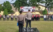 Hari Pertama Pimpin Apel, Kapolres Bulukumba Langsung Ajak Personel Disiplin Dan Bersihkan Mako