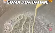Ramai Soal Ultra Process Food, Begini Cara Bikin Mie Sendiri di Rumah, Cuma 2 Bahan, Gak Pake Ribet