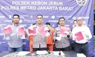 4 Pria Sekeluarga Curi Motor 20 Kali di Jakbar, Beraksi Bawa Pistol Mainan