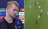 Gol De Ligt ke Gawang Madrid Dianullir, Hakim Garis Minta Maaf