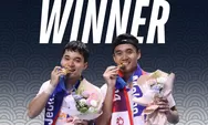 Korea Open 2024: Kalahkan Wakil Tuan Rumah, Leo/Bagas Juara!