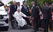 Paus Fransiskus Mulai Lawatan Eksklusif ke Istana Kepresidenan Jakarta, Tautkan Sejarah dengan Umat Katolik dan Jokowi!