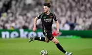 Arsenal Tembus Semifinal Liga Champions Setelah Penantian 16 Tahun, Declan Rice Bungah Real Madrid Gagal Bangkit