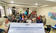 BRI melalui YBM BRILiaN Region 9 Luncurkan Program Cegah Stunting di Kota Bandung 