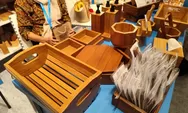 Eco-Friendly Innovation: Peserta BRI UMKM EXPO(RT) Olah Limbah Jati Jadi Barang Berguna