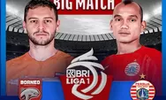 Link Live Streaming hingga Susunan Pemain Borneo FC vs Persija Jakarta di BRI Liga 1 2023/2024