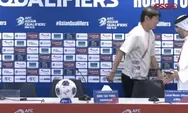 Shin Tae-yong tolak jabat tangan media officer Bahrain setelah konferensi pers kontroversial